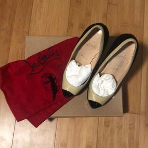 AUTHENTIC Christian Louboutin Two tone Mago 160